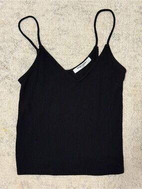 Project Social T Black Knit Tank